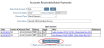 Accounts Receivable Batch Payments screen with Apply Payment button highlighted